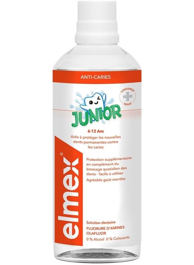 Elmex Junior Dental Solution 400ml - Image 1